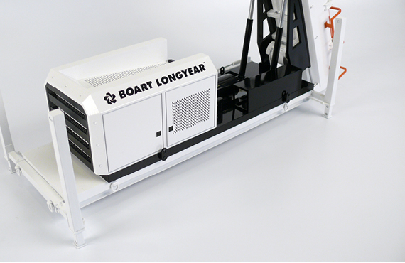 Boart Longyear Slide 4 - Scaled model for Boart Longyear