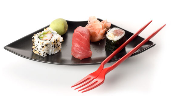 Chork Industrial Design Slide 3- Photo of sushi and Chork