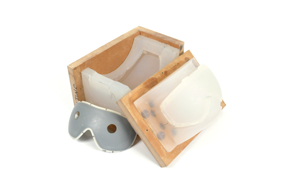 Smith Optics Prototyping Slide 2 - Cast Goggle Lens prototype